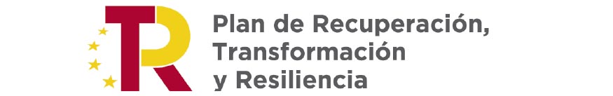 Logo Plan de Recuperación, Transformación y Resiliencia